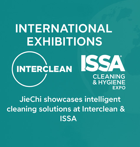 Jiechi presenta sus soluciones de limpieza inteligentes chinas en Interclean Shanghai e ISSA Sydney, demostrando al mundo su eficacia.