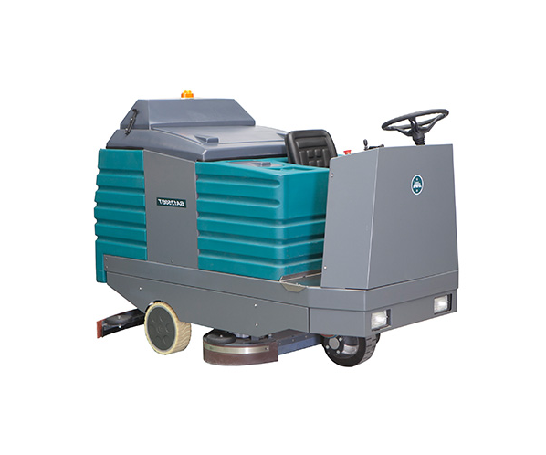 ¿Cuáles son las características principales de las fregadoras de pisos modernas con operador a bordo?