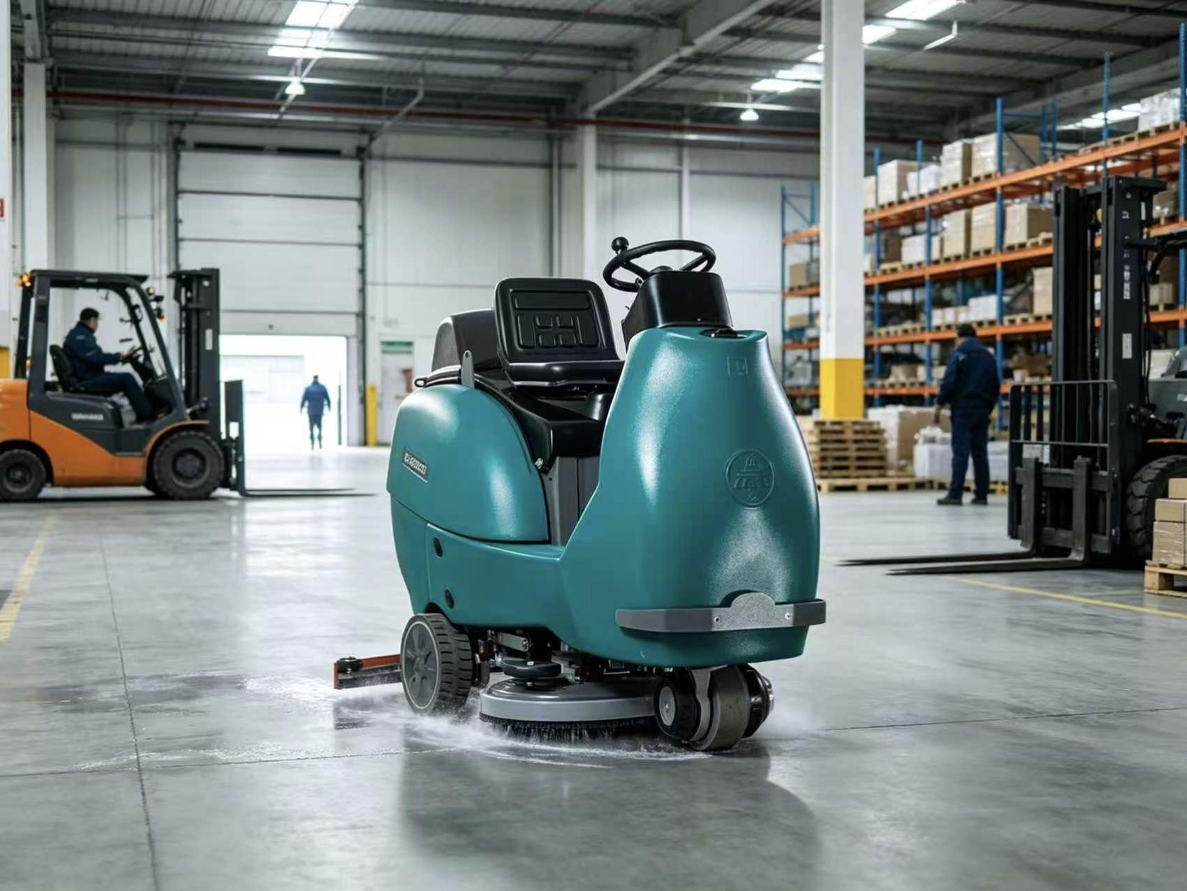 7 señales de que su fábrica necesita una máquina profesional de limpieza de suelos.